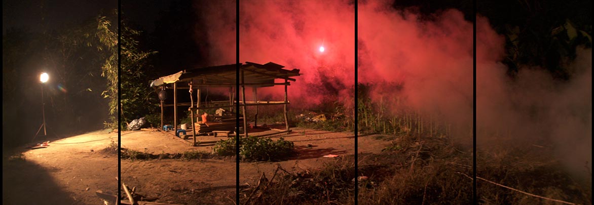 Huatung Village Five-channel video installation