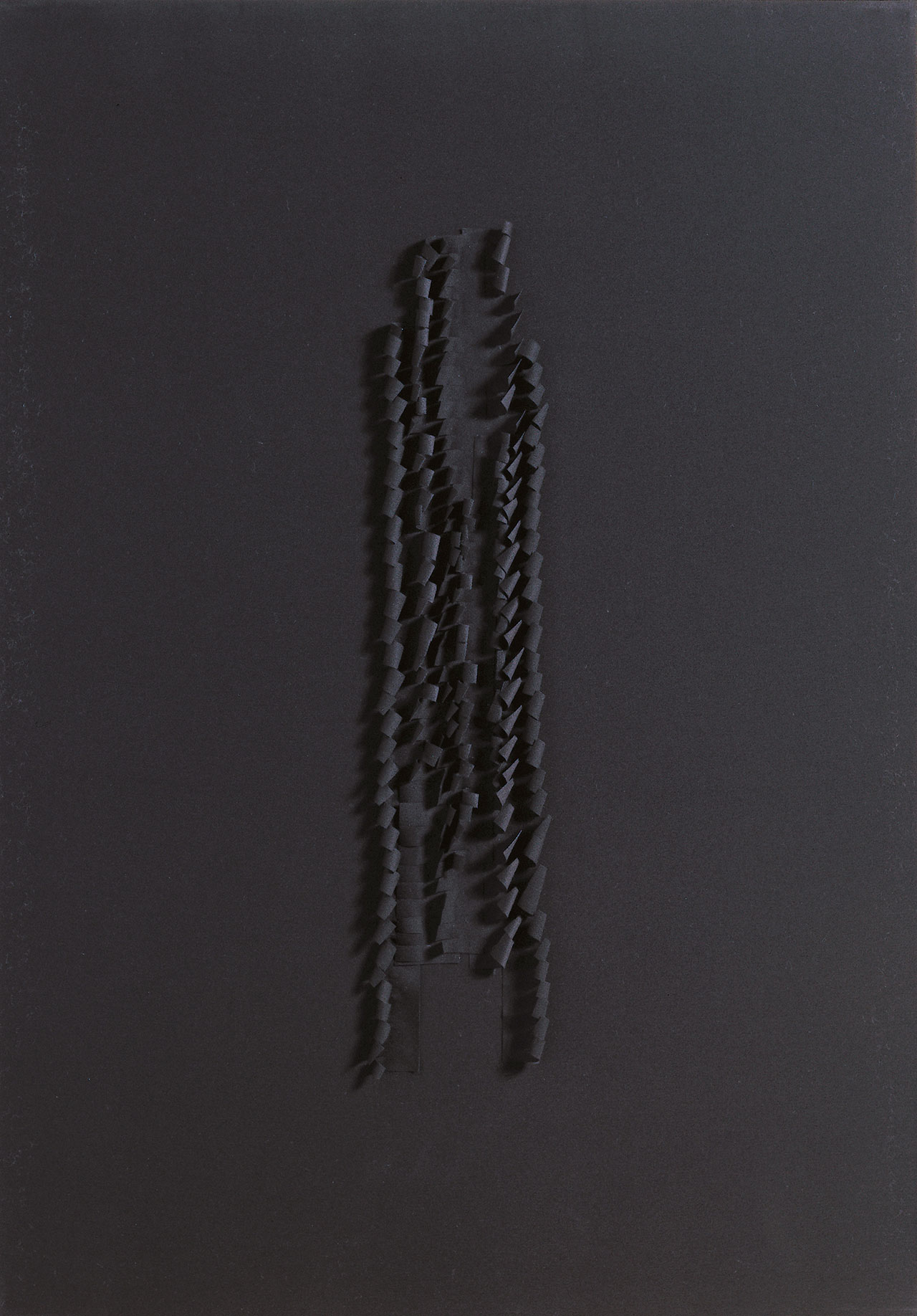 Solipsism-Black Cotton 84x59x3.5cm