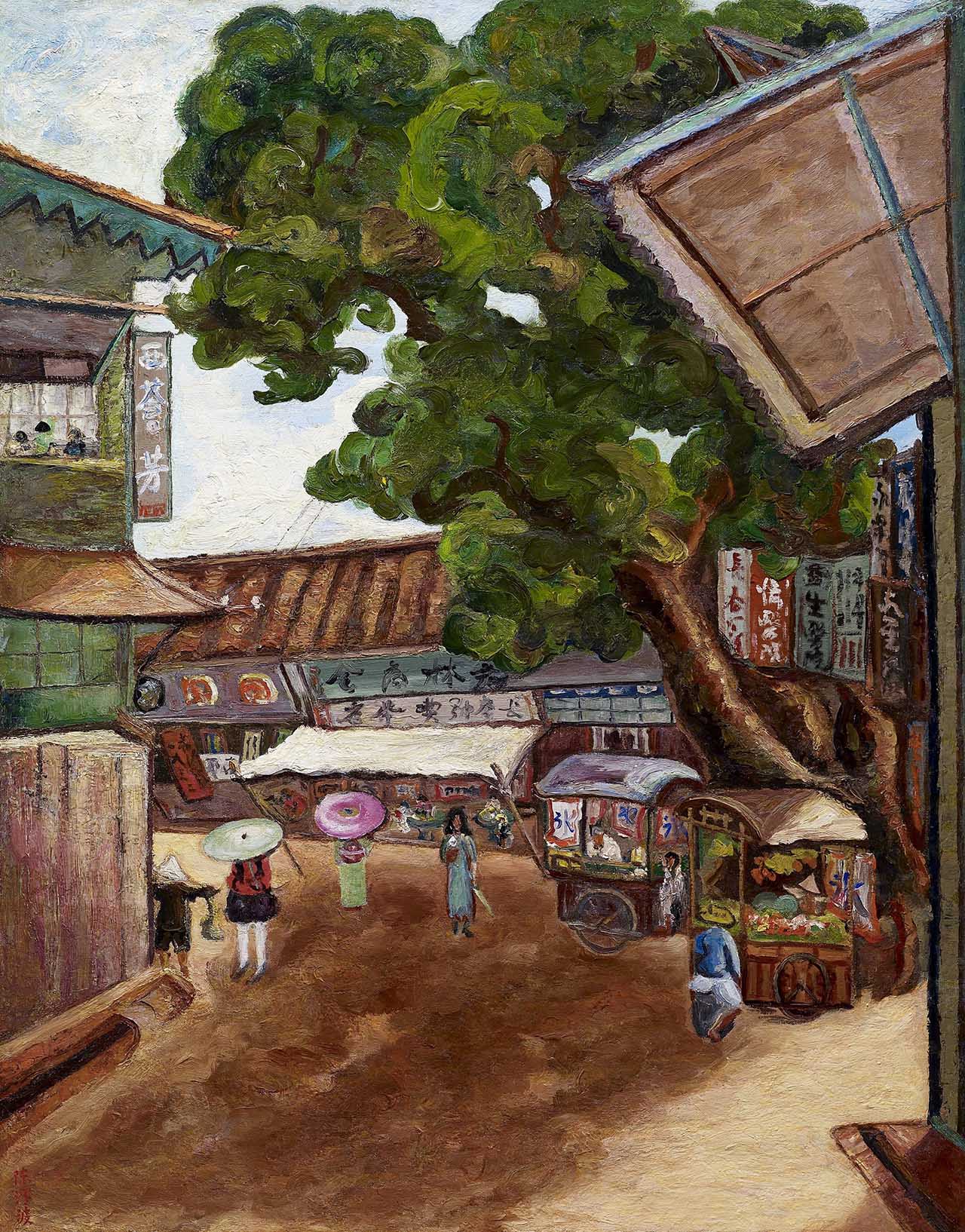West Huifang Oil on canvas 50F