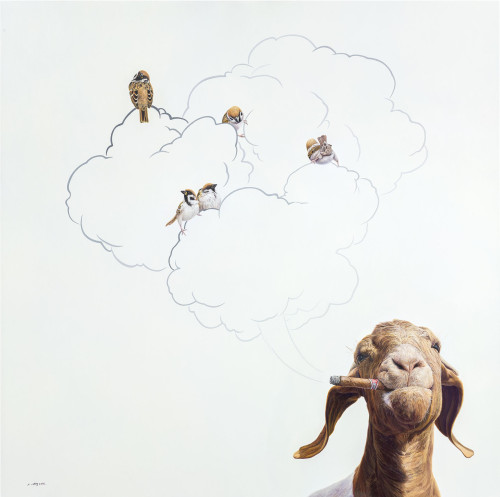 Huang Yi-Sheng
Searching in the Fog
2015
Oil on Canvas
86×86cm

 