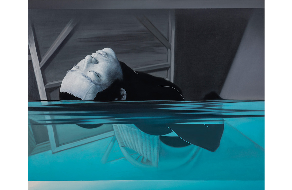 Lin Hung-Hsin
Swimmer I 
2015
Oil on canvas 
130.5×162.5 cm

 