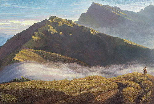 Liu De-Lang
Hoping to See Qilai Mountain

2017
Oil on canvas
130x194cm

 
