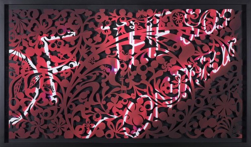Jam Wu
Photo-Cutting Collection-A Tale of Night
2015
Print on P-Tex
100×180cm

 