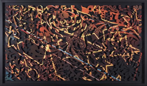 Jam Wu
Photo-Cutting Collection-A Golden Trace of Snow
2015
Print on P-Tex
100×180cm

 