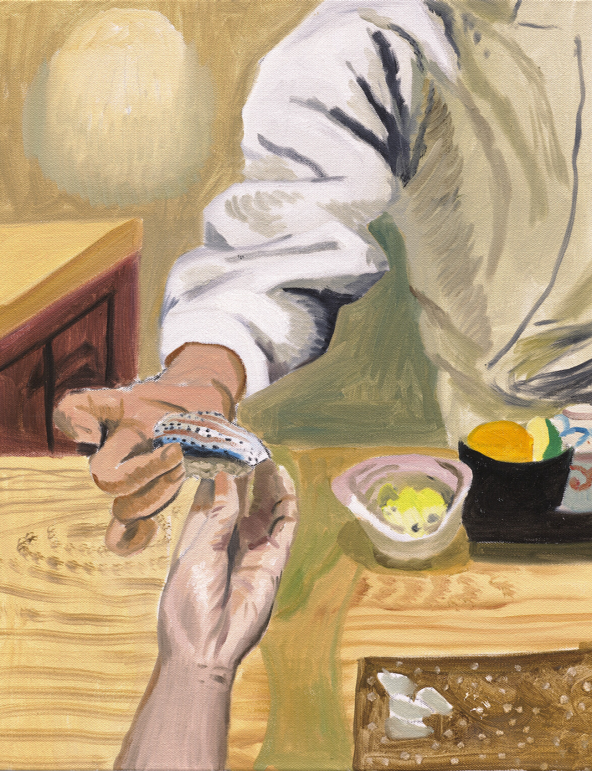 YANG Lee
Sushi Sakadachi
2022
Oil on canvas
65×53cm