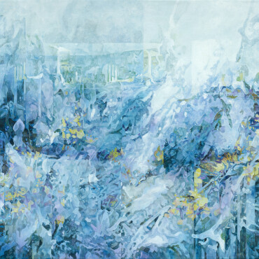 王建文_零地點_2022_油彩、壓克力、畫布_97×145.2cm