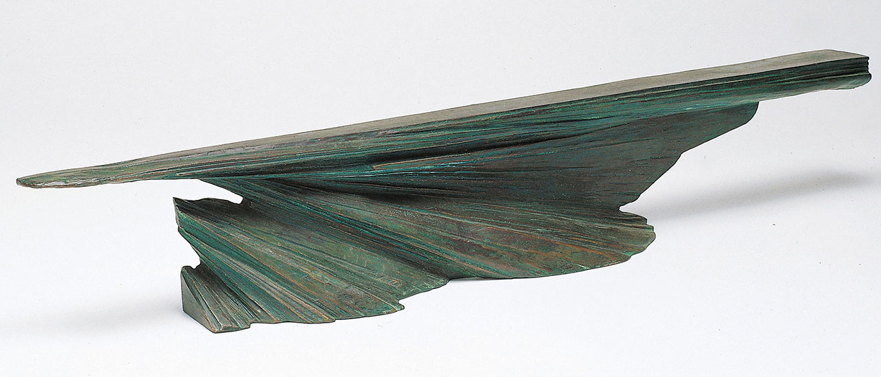 楊英風 起飛(三) 銅雕 16.5x97x13cm