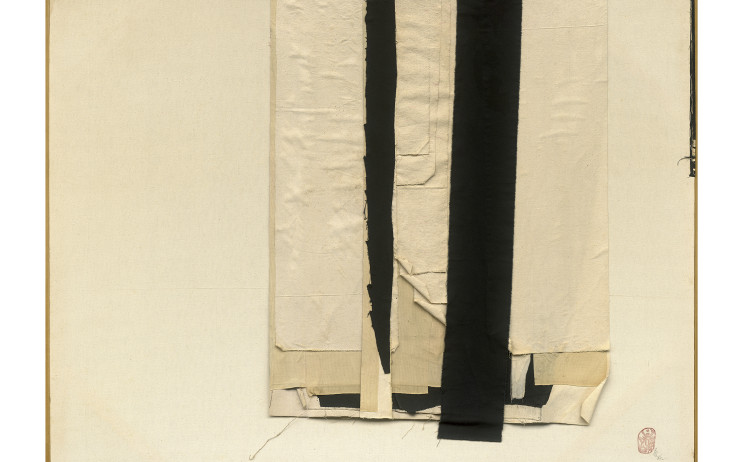 CHU Wei-Bor_Untitle 1986_Mixed media, cotton_116x146cm_1986