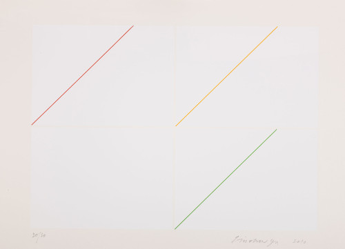 林壽宇
構成－白 
2010
版畫
73.5×104.5cm
87×117×6cm (含框)
ed.30/30

 