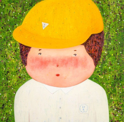 羅喬綾
新生
2018
壓克力麻布
140x143cm

 