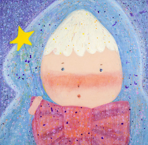 羅喬綾 

神仙教母

2018

壓克力畫布 

140x143cm



 