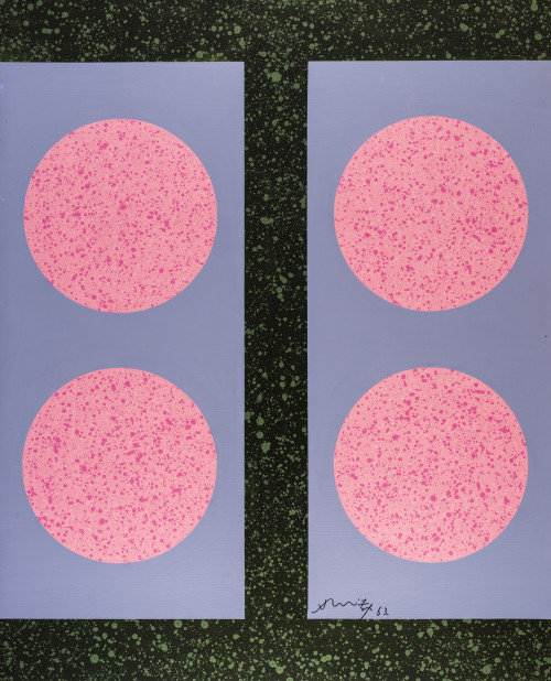 蕭勤_四元-2_1963_布上壓克力_160x130cm_小