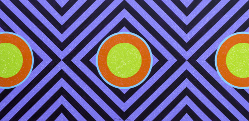 蕭勤_能量憾動_1965_布上壓克力_140x290cm_小