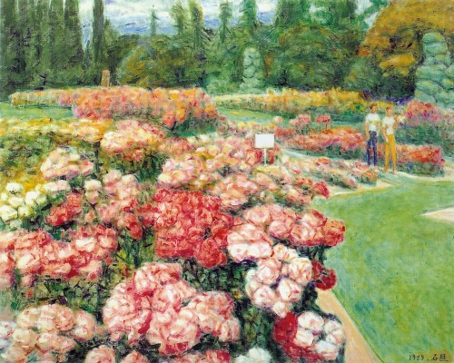 李石樵
玫瑰花园
1989
油彩画布 
72.5x91cm (40F)

 