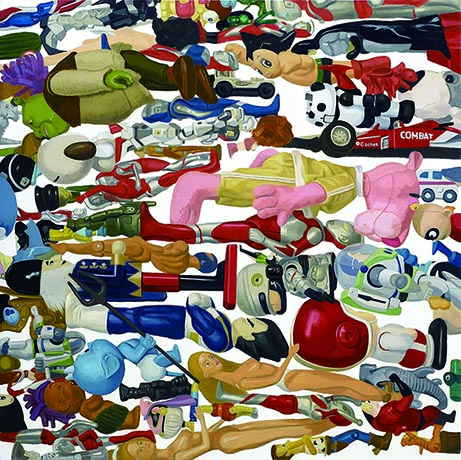 王建扬
漂浮的玩具
2006-2012
油彩丶画布
150x150cm

 