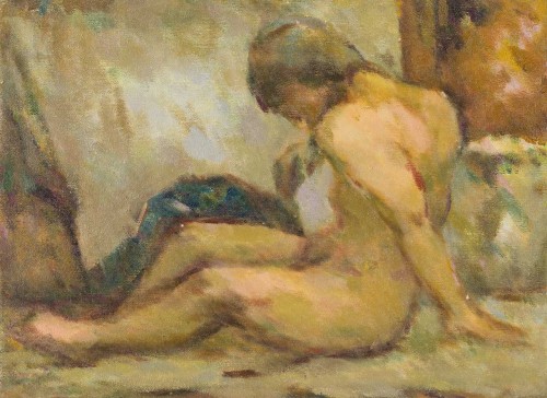 Nude Oil on canvas 8P