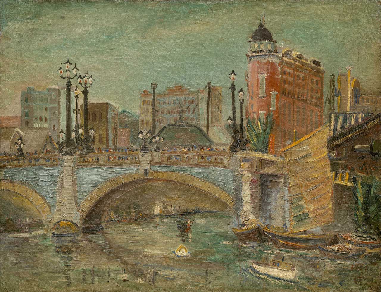 Nihonbashi Bridge Scene (1) 41x53cm 10P