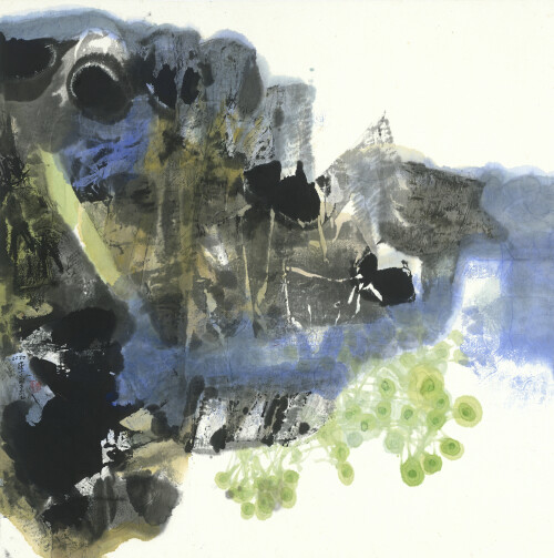 LEE Chung-Chung_Breeze and Dew_2020_Ink and color on paper_69.7×68.6cm