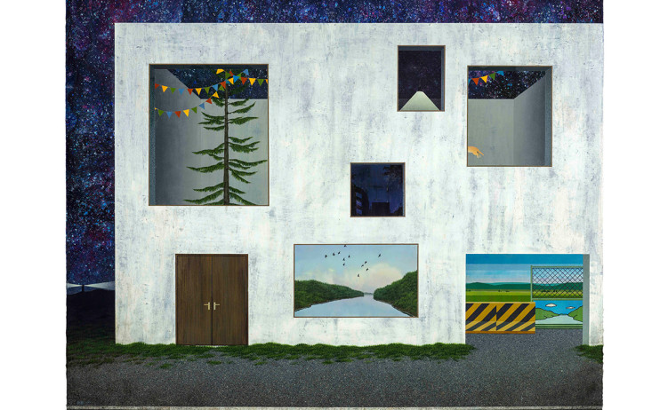 Hu Chau-Tsung
Home - Celebration
2015
Acrylic on canvas panels 
130×162cm

 