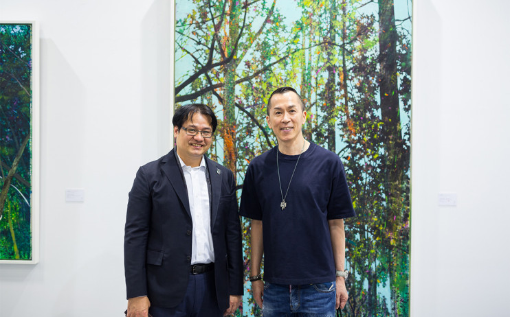 President of Liang Gallery, YU Yen-Liang & Roger Cheng