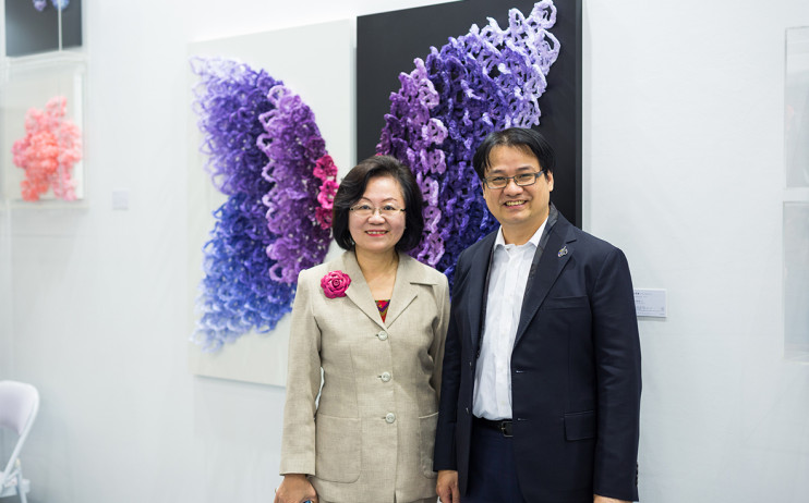 President of Egret Cultural and Educational Foundation, Chen Yu-Chiou & President of Liang Gallery, Yu Yen-Liang