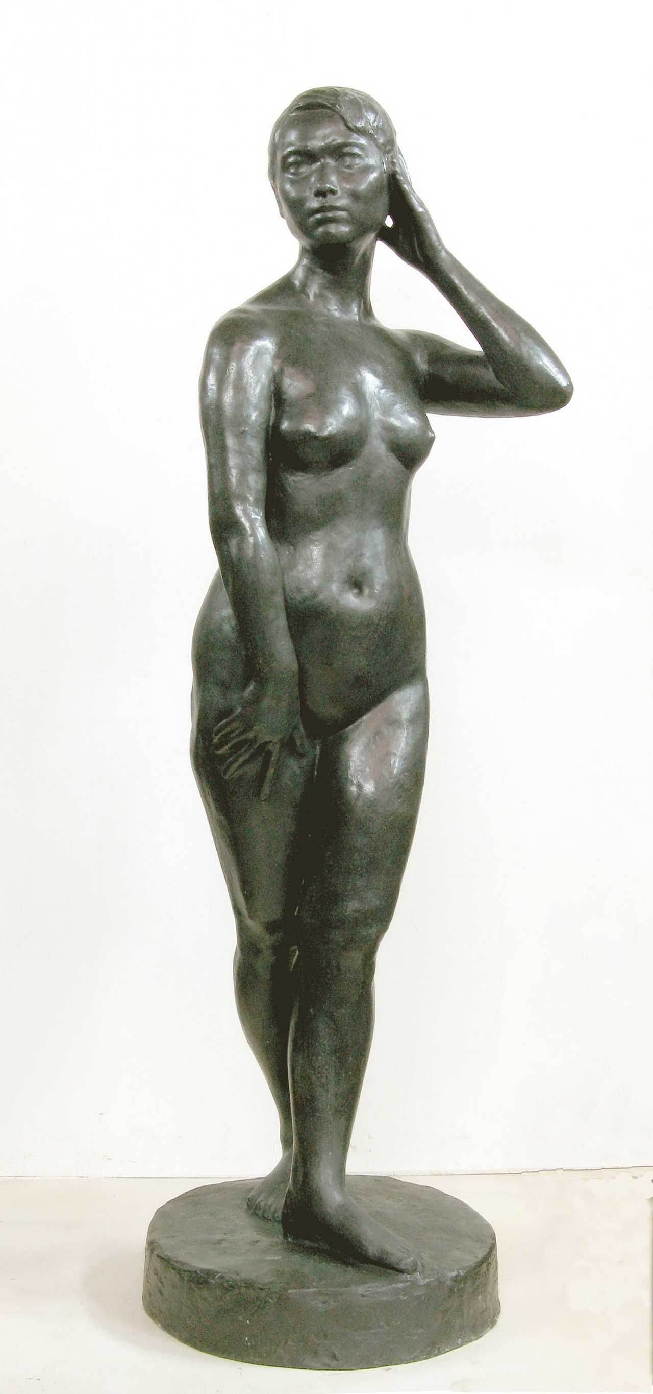 蒲添生 春之光 銅 51x48x175cm