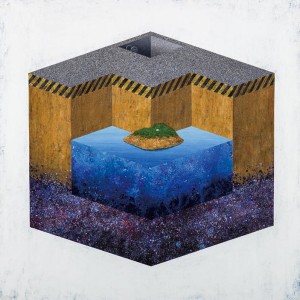 BOUNDARY MAZE 2014  postcard