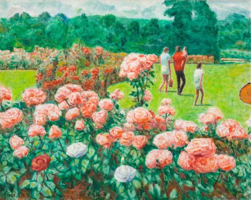 李石樵
玫瑰花園
1988
油彩畫布
72.5x91cm(30F)

 