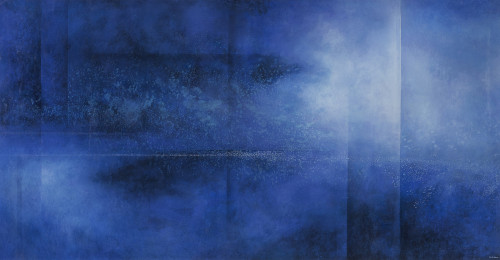 王建文
 觀星者系列 III－洋

2017
油彩畫布
102x198.5cm

 